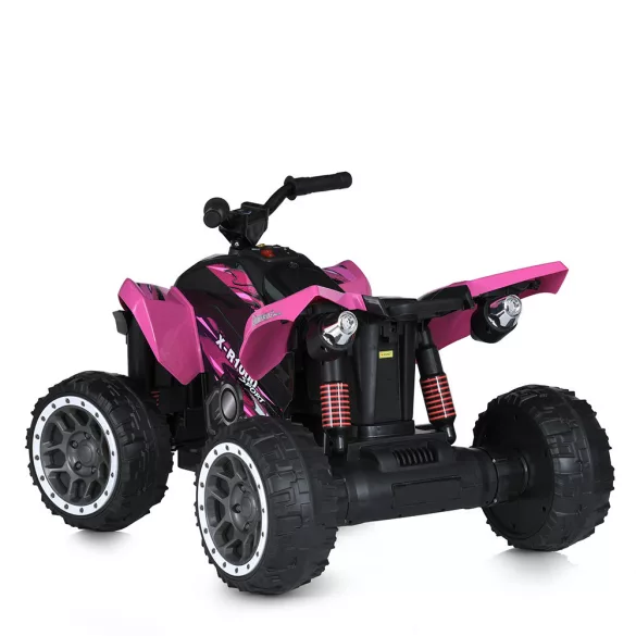 Electric Quad for Kids, 12V, Pink