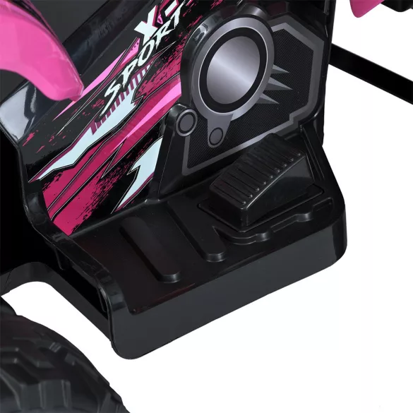 Electric Quad for Kids, 12V, Pink