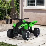 Electric Quad for Kids, 12V, Green
