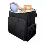 Backpack, black 43x25x42cm