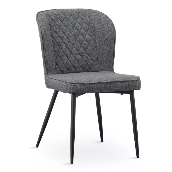 Leo Dining Chair, Set of 2, Grey
