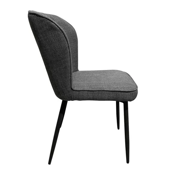 Leo Dining Chair, Set of 2, Grey