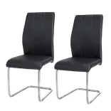 Jana Chair Set, 2 pcs, Black