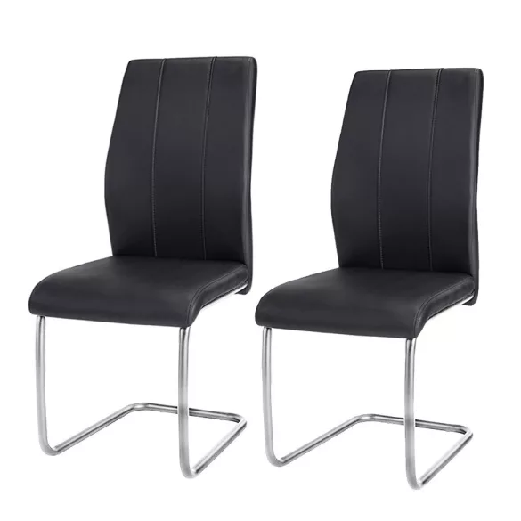 Jana Chair Set, 2 pcs, Black
