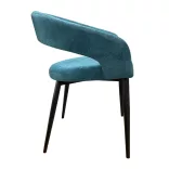Luna 2-piece chair set in teal