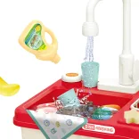 Play Sink Set, 23 Pieces Red