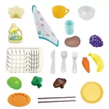 Play Sink Set, 23 Pieces Red