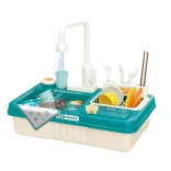 Play Sink Set, 23 Pieces Blue