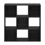 9-Cube Storage Shelf with 3 Baskets