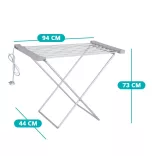 Electric Clothes Dryer 120 W, 8 Heating Bars