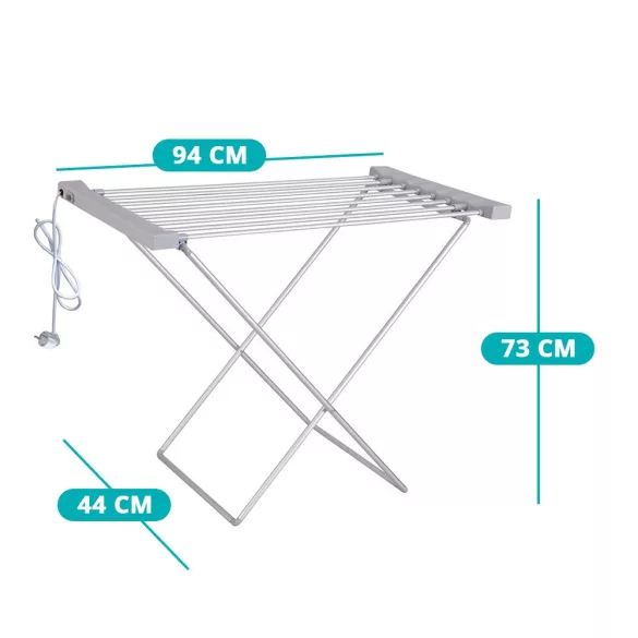 Electric Clothes Dryer 120 W, 8 Heating Bars