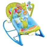 Vibrating Musical Bouncer Chair up to 18kg, Blue