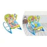 Vibrating Musical Bouncer Chair up to 18kg, Blue