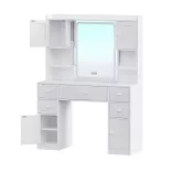 California Vanity Table, White