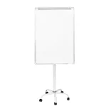 Mobile Magnetic Plastic Flipchart Board 70x100 cm