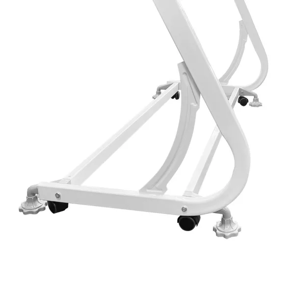 Mobile Magnetic Glass Flipchart Board 120x90 cm
