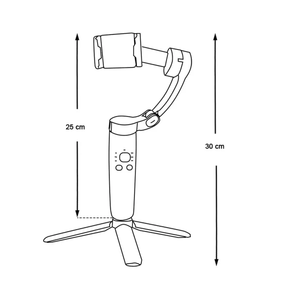 Gimbal Handheld Smartphone Camera Stabilizer