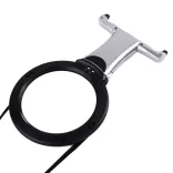 Neck-mounted magnifier with 2 LEDs, cool white