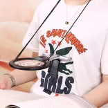 Neck-mounted magnifier with 2 LEDs, cool white