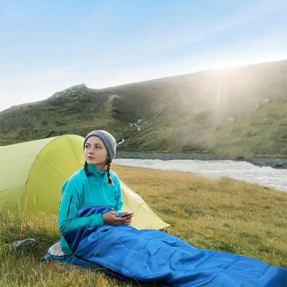 Sleeping Bag, Blue