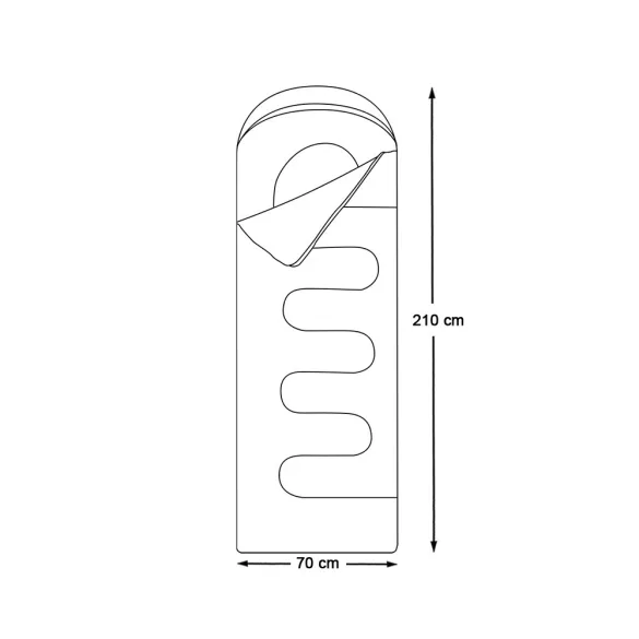 Sleeping Bag, Blue