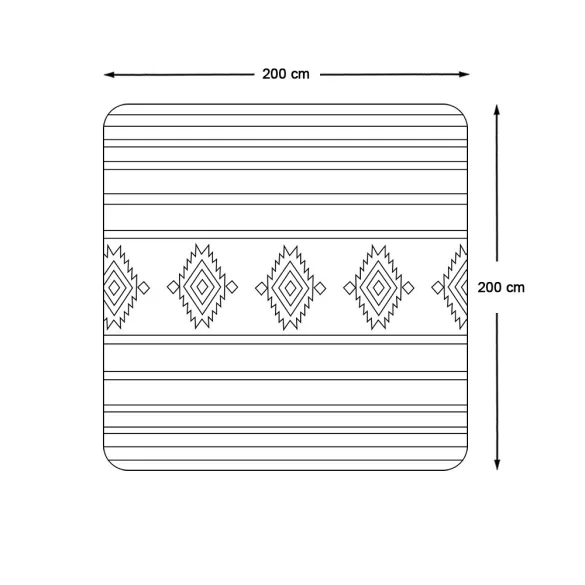Picnic Blanket, 2x2 m