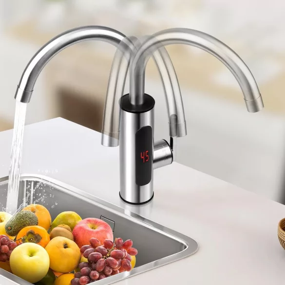 Electric Water Heater Faucet with Bottom Connection