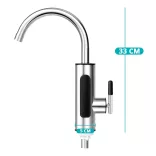 Electric Water Heater Faucet with Bottom Connection