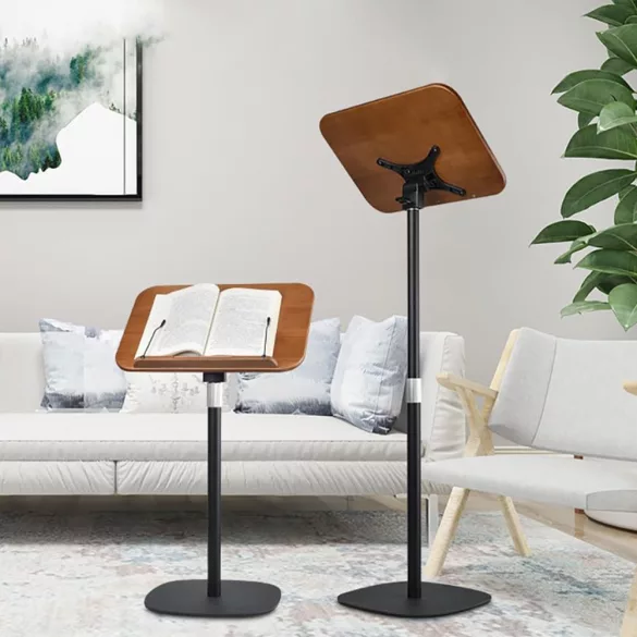 Adjustable Height Book Holder Stand for Podium