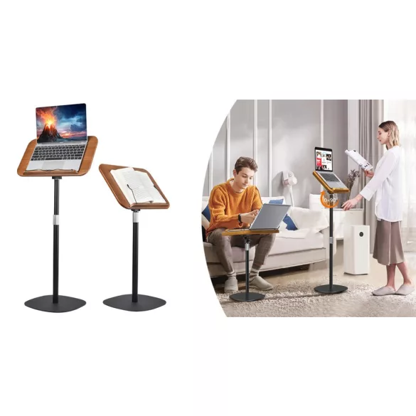 Adjustable Height Book Holder Stand for Podium