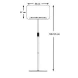 Adjustable Height Book Holder Stand for Podium