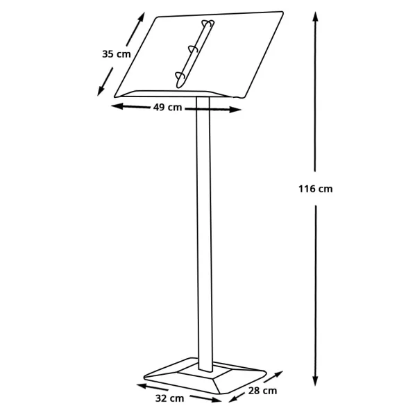 Clip Menu Holder Stand