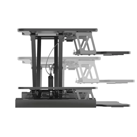 Sit/stand desk converter