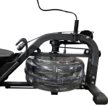 Water-resistant rowing machine, 150 kg weight capacity