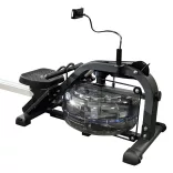 Water-resistant rowing machine, 150 kg weight capacity