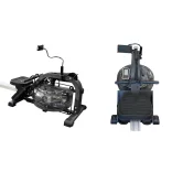 Water-resistant rowing machine, 150 kg weight capacity