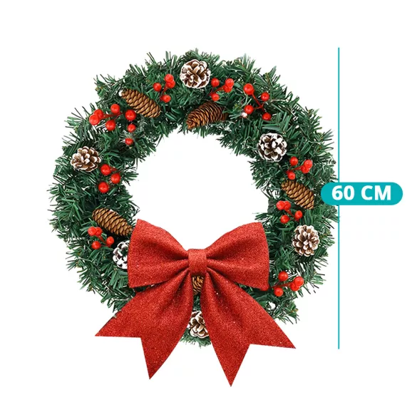 Christmas Door Wreath 60cm