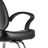 Adjustable Height Hairdresser Chair, Black