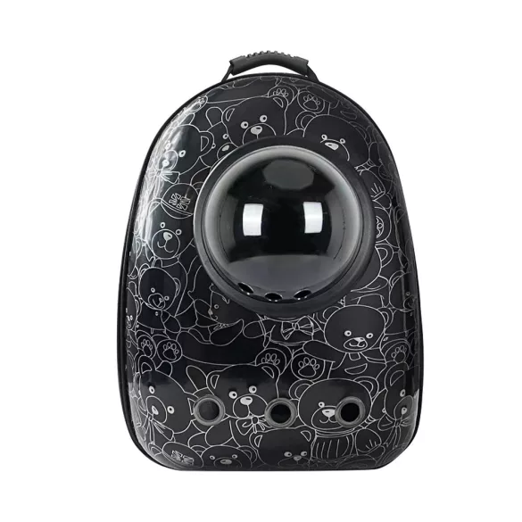 Pet Carrier Backpack, Black Bear