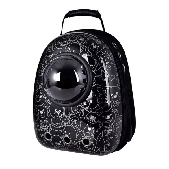 Pet Carrier Backpack, Black Bear