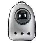 Pet Carrier Backpack, Silver
