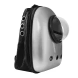 Pet Carrier Backpack, Silver