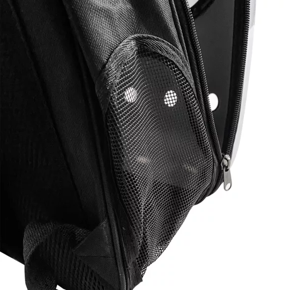 Pet Carrier Backpack, Silver