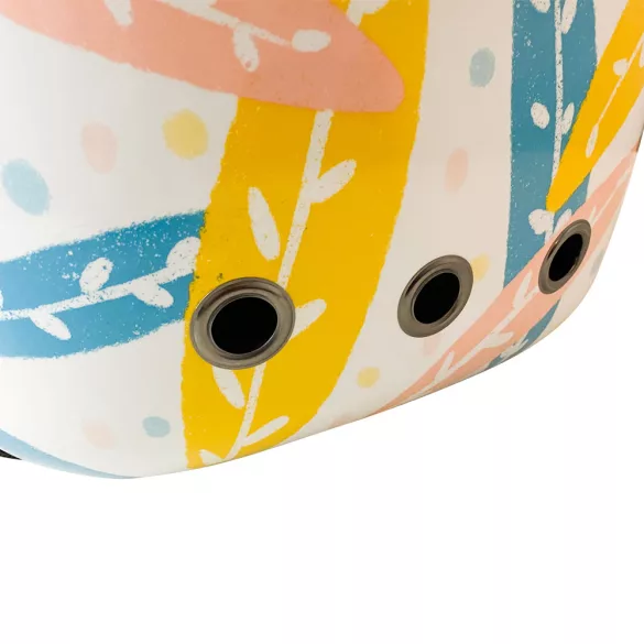 Pet Carrier Backpack, White Leaf Design