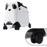 Rolling Children's Suitcase with Seat