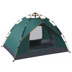 3-person tent 2x2x1.35m, green