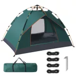 3-person tent 2x2x1.35m, green