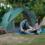 3-person tent 2x2x1.35m, green