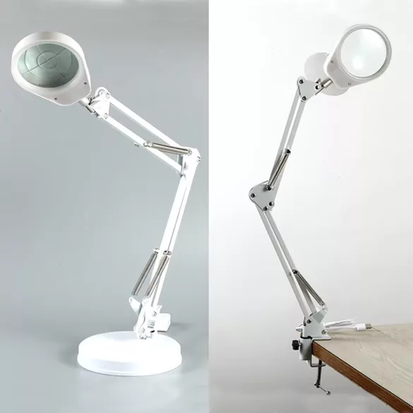 Desktop Magnifier with LED Light