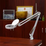 Desktop Magnifier with LED Light